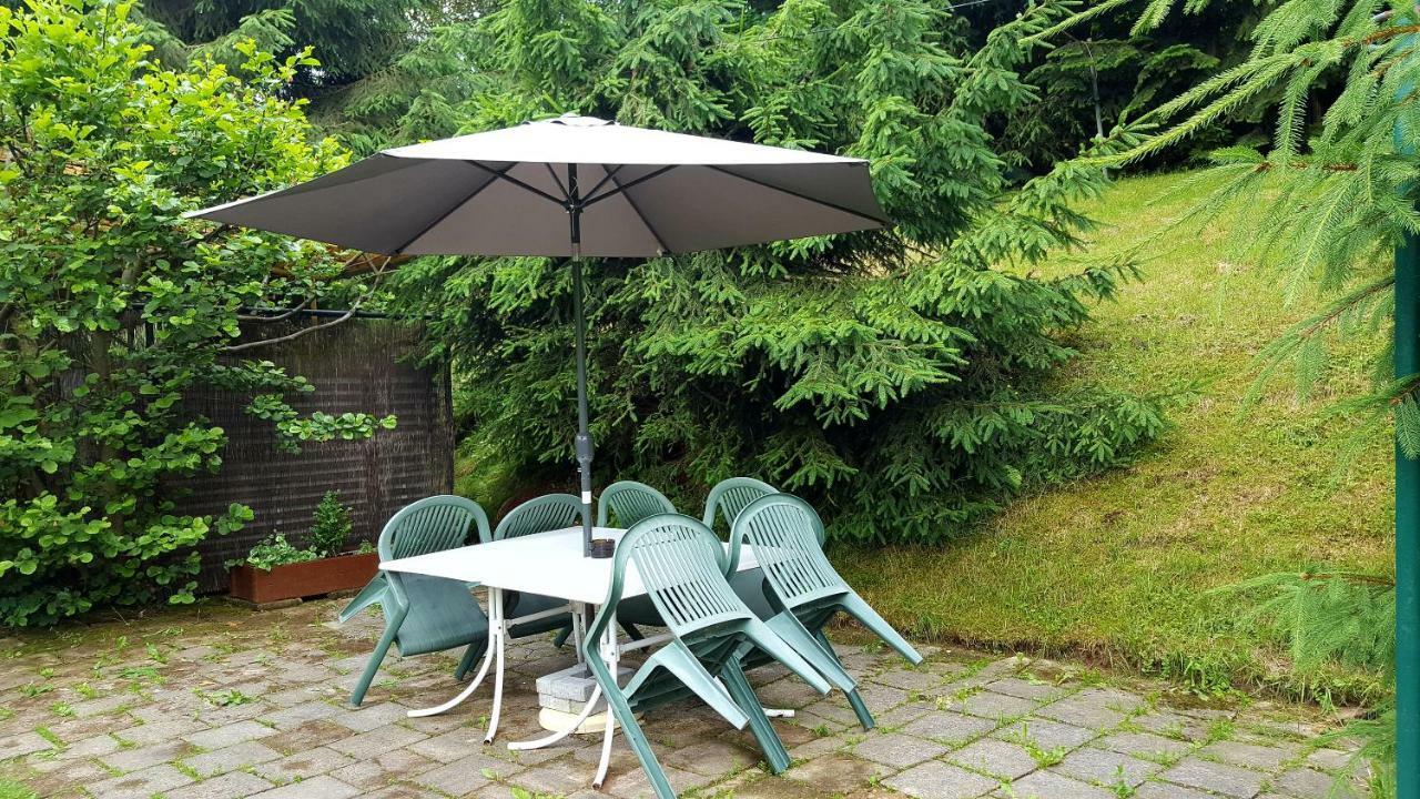 Pension Waldfrieden โวลเคนชไตน์ ภายนอก รูปภาพ