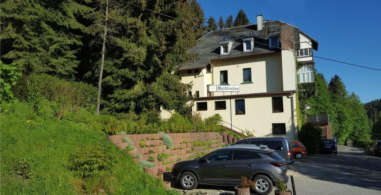 Pension Waldfrieden โวลเคนชไตน์ ภายนอก รูปภาพ